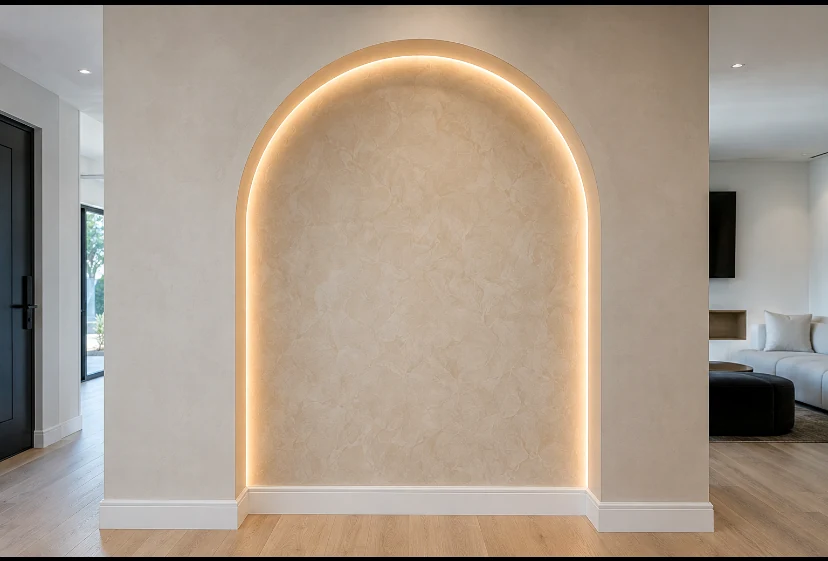 RSA Painting decorative arch finish